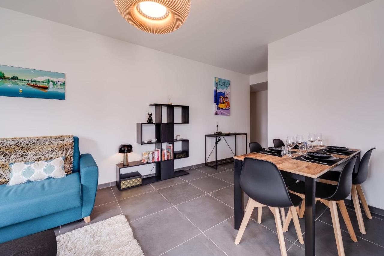Le 305 - T3 With Garage And Beautiful Terrace Villa Annecy Bagian luar foto