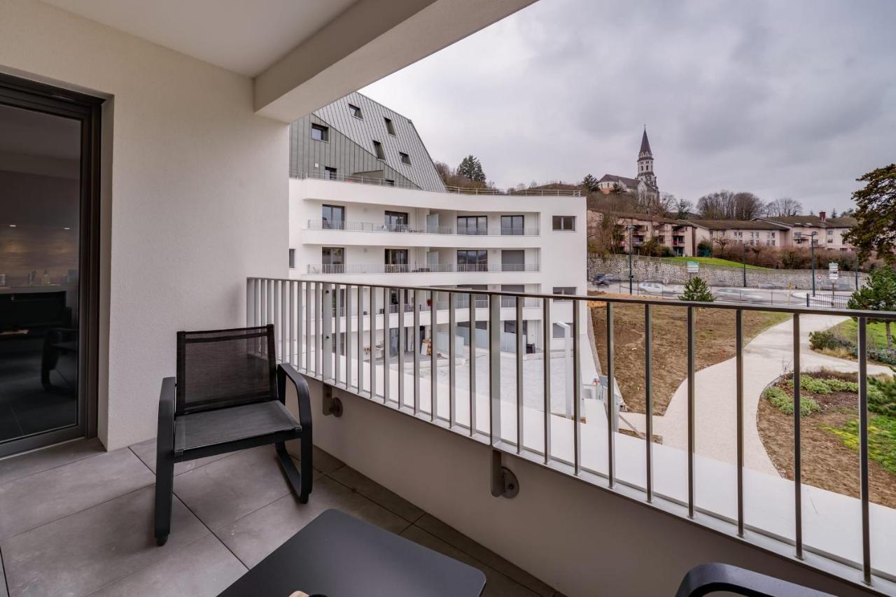 Le 305 - T3 With Garage And Beautiful Terrace Villa Annecy Bagian luar foto