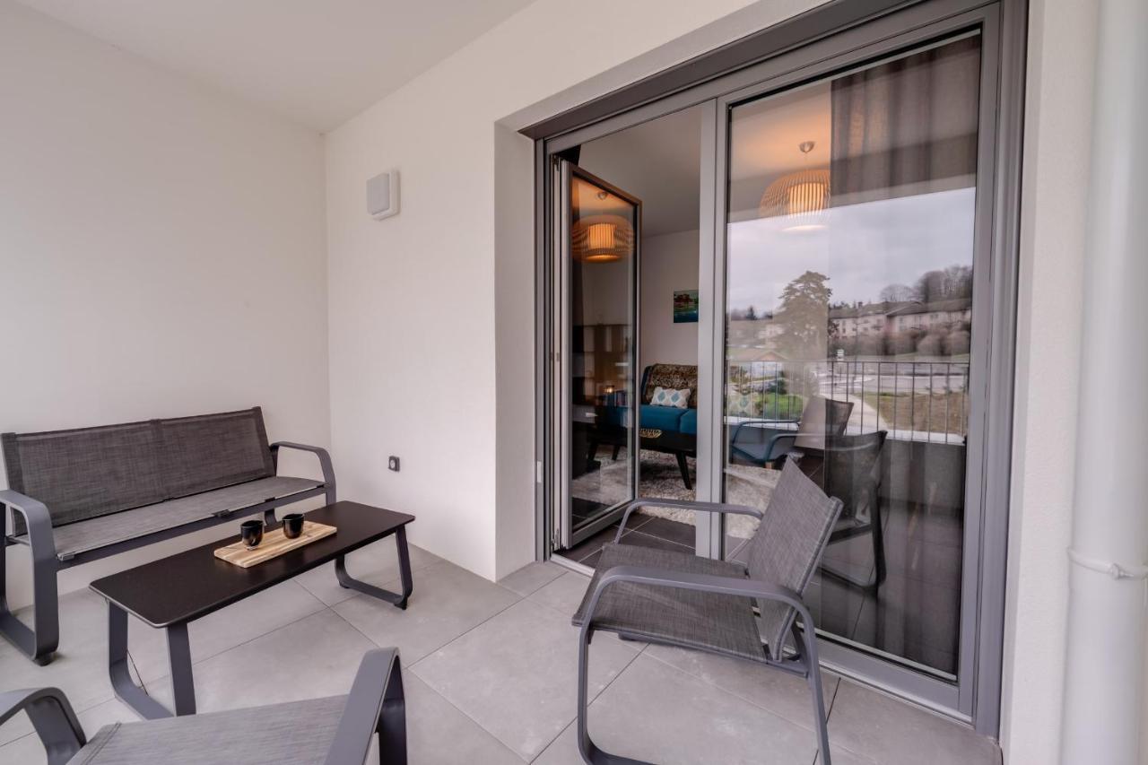 Le 305 - T3 With Garage And Beautiful Terrace Villa Annecy Bagian luar foto